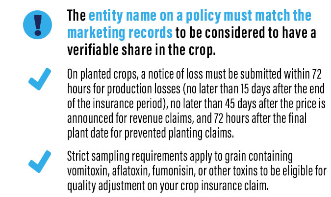 Loss Guidelines Information